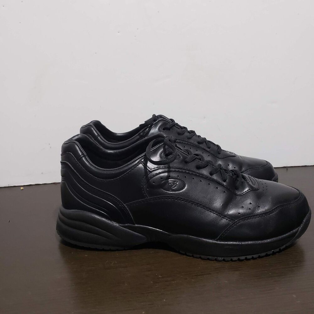Propet Slip Resisrant Extra Cushion Gel Comfort Shock Absorber Leather Shoes 8,5